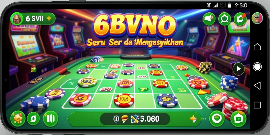 Tampilan gameplay seru di 6SVIP dengan suasana Bingo yang memikat.