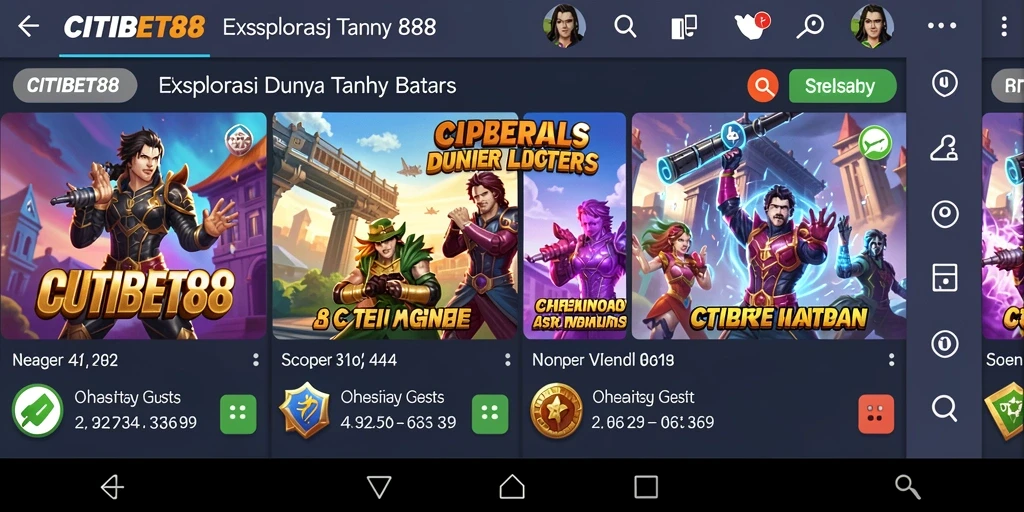 Screenshot gameplay CITIBET88 menunjukkan petualangan seru di dunia terbuka.