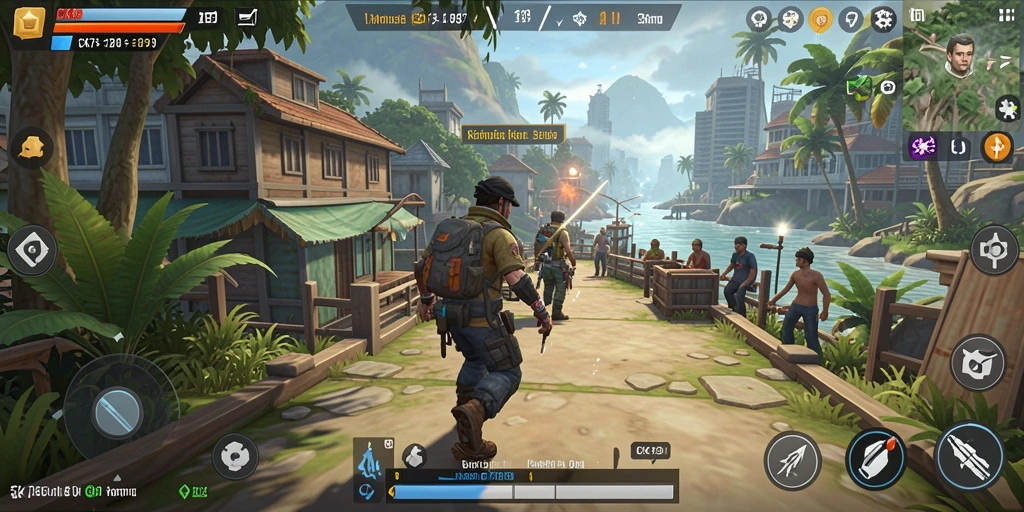 Tangkapan layar gameplay CK789 yang menunjukkan kehidupan sehari-hari karakter dalam simulasi.