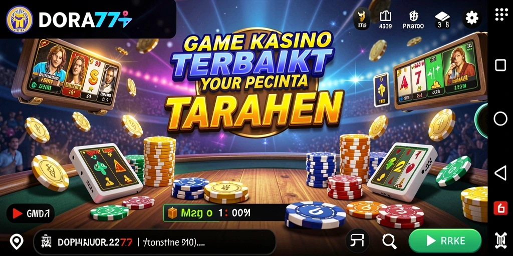 Gameplay seru DORA77 yang menunjukkan keseruan taruhan kasino.