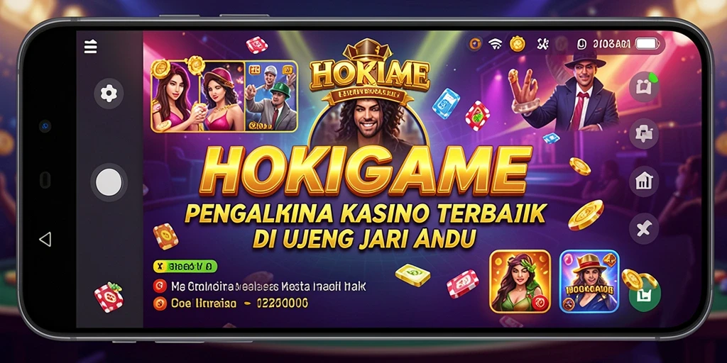 Tampilan gameplay HOKIGAME dengan suasana Kasino yang memikat.