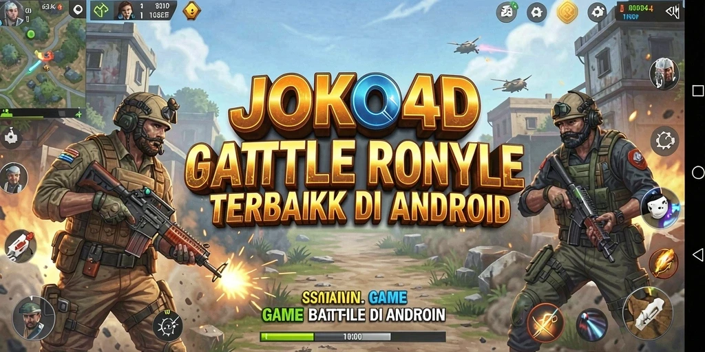 Tangkapan layar dari gameplay JOKO4D menunjukkan aksi pertempuran yang intens.