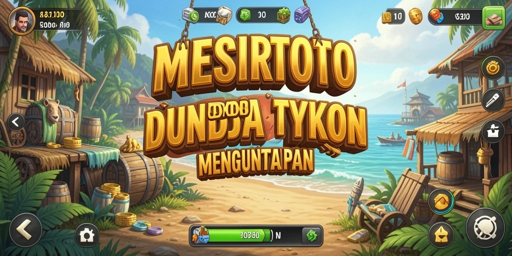 Tampilan gameplay <strong>MESIRTOTO</strong> yang menarik dan penuh tantangan dalam dunia Tycoon.