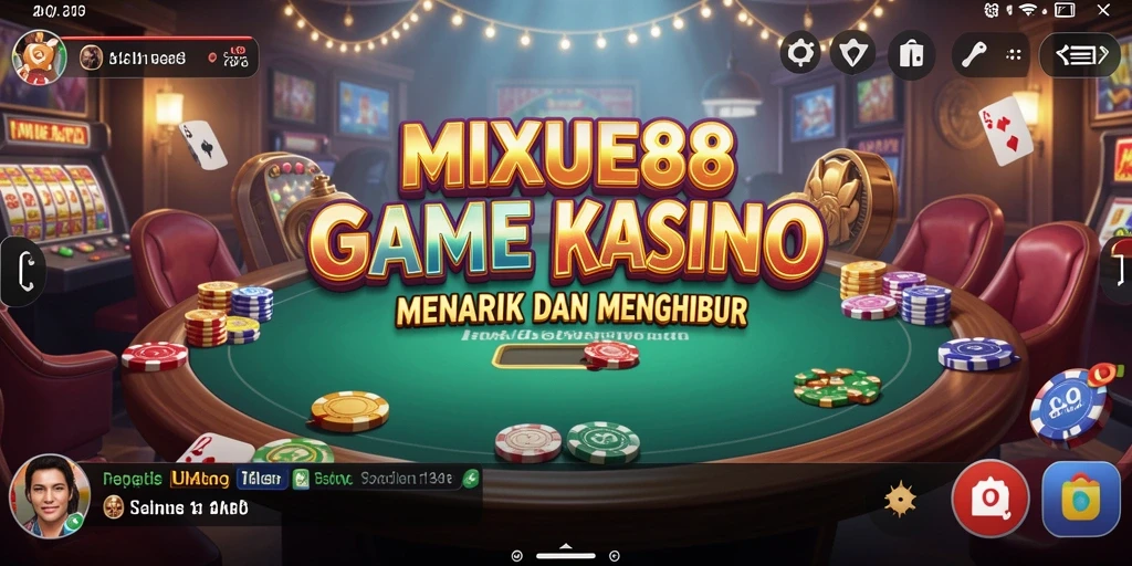 Tangkapan layar MIXUE88 menampilkan gameplay seru dan menarik dari permainan Kasino.