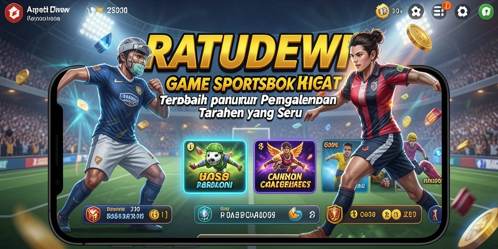 Screenshot gameplay RATUDEWI menampilkan aksi taruhan yang mendebarkan.