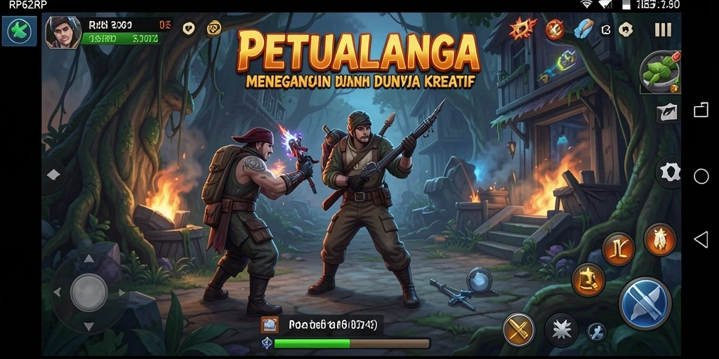 Gameplay petualangan menegangkan di RP62RP dengan grafik spektakuler.