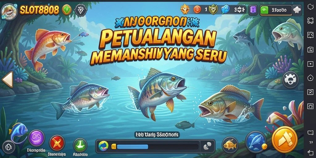 Tangkapan ikan yang spektakuler dalam SLOT8808 di tengah suasana laut yang indah.